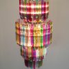 Handblown Murano glass — Quadriedri Multicolour