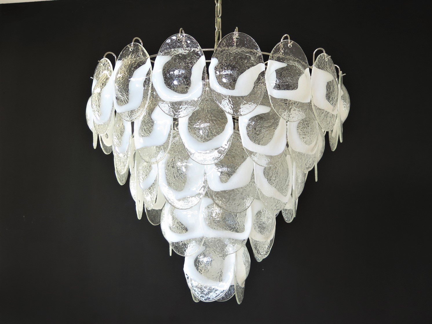 Handblown Murano glass — Lattimo Transparent