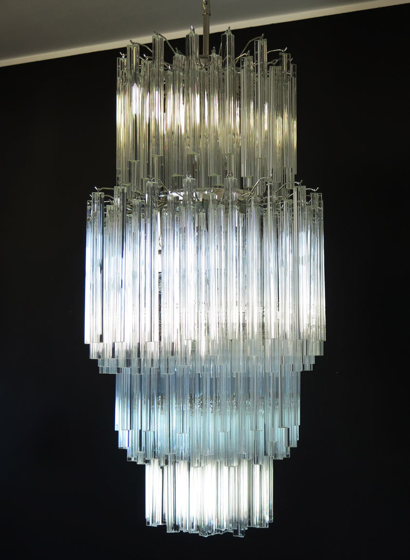 Handblown Murano glass — Triedri Transparent