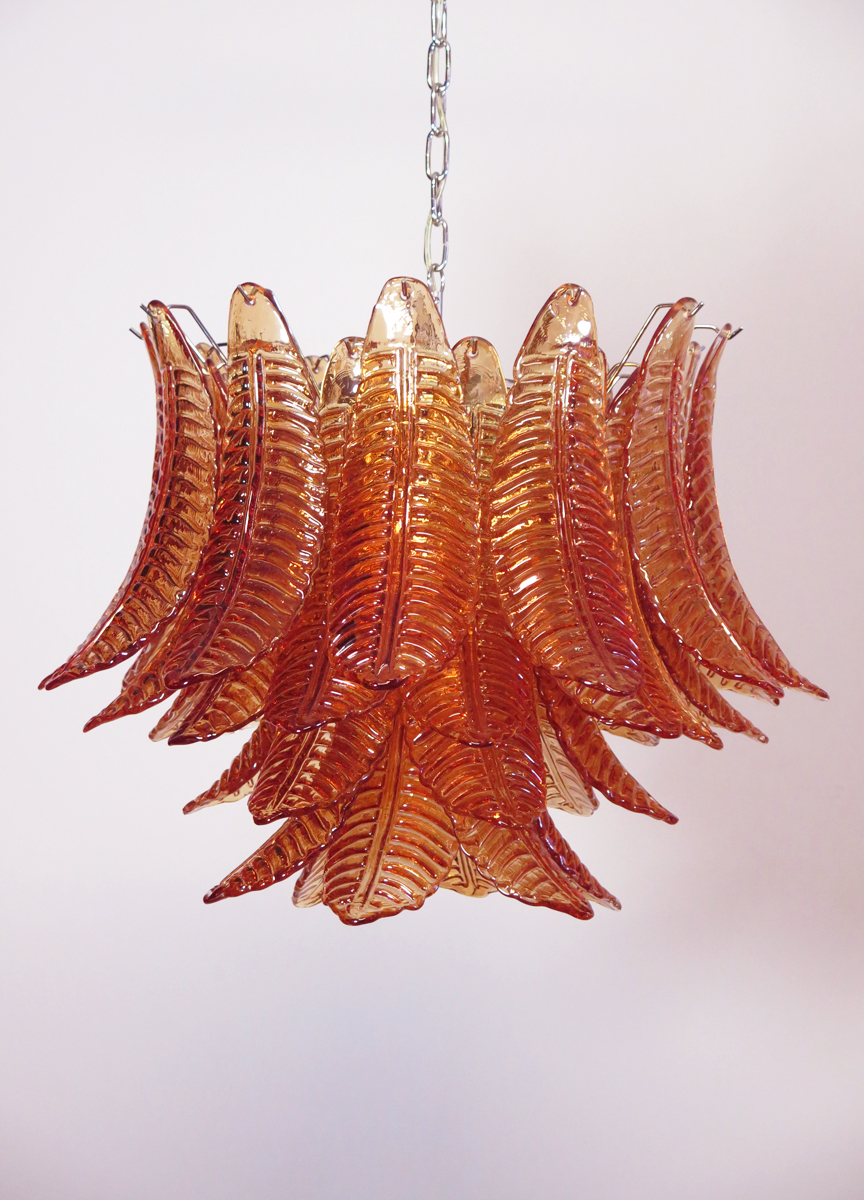 Handblown Murano glass — Felci Amber
