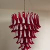 Handblown Murano glass — Petal Red