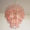 Handblown Murano glass — Tubular Pink