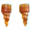 Handblown Murano glass — Quadriedri Amber