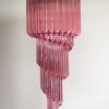 Handblown Murano glass — Quadriedri Pink