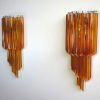 Handblown Murano glass — Quadriedri Amber