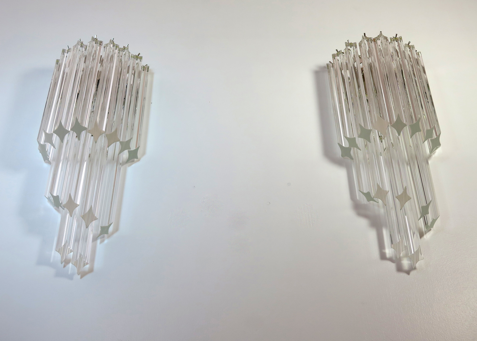 Handblown Murano glass — Quadriedri Transparent