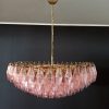 Handblown Murano glass — Poliedri Pink