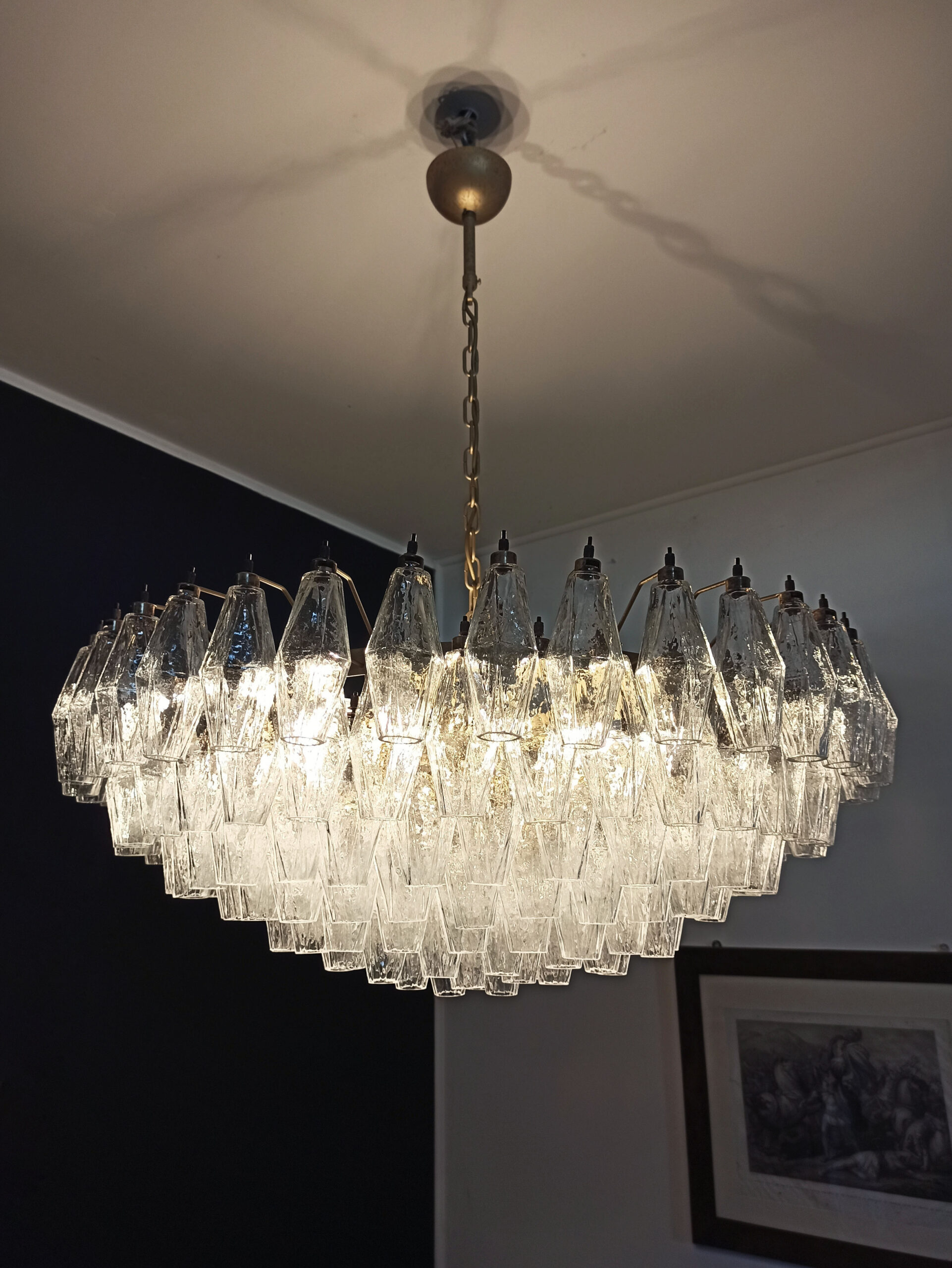 Handblown Murano glass — Poliedri Transparent