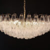 Transparent Murano Poliedri Chandelier – 185 Glasses