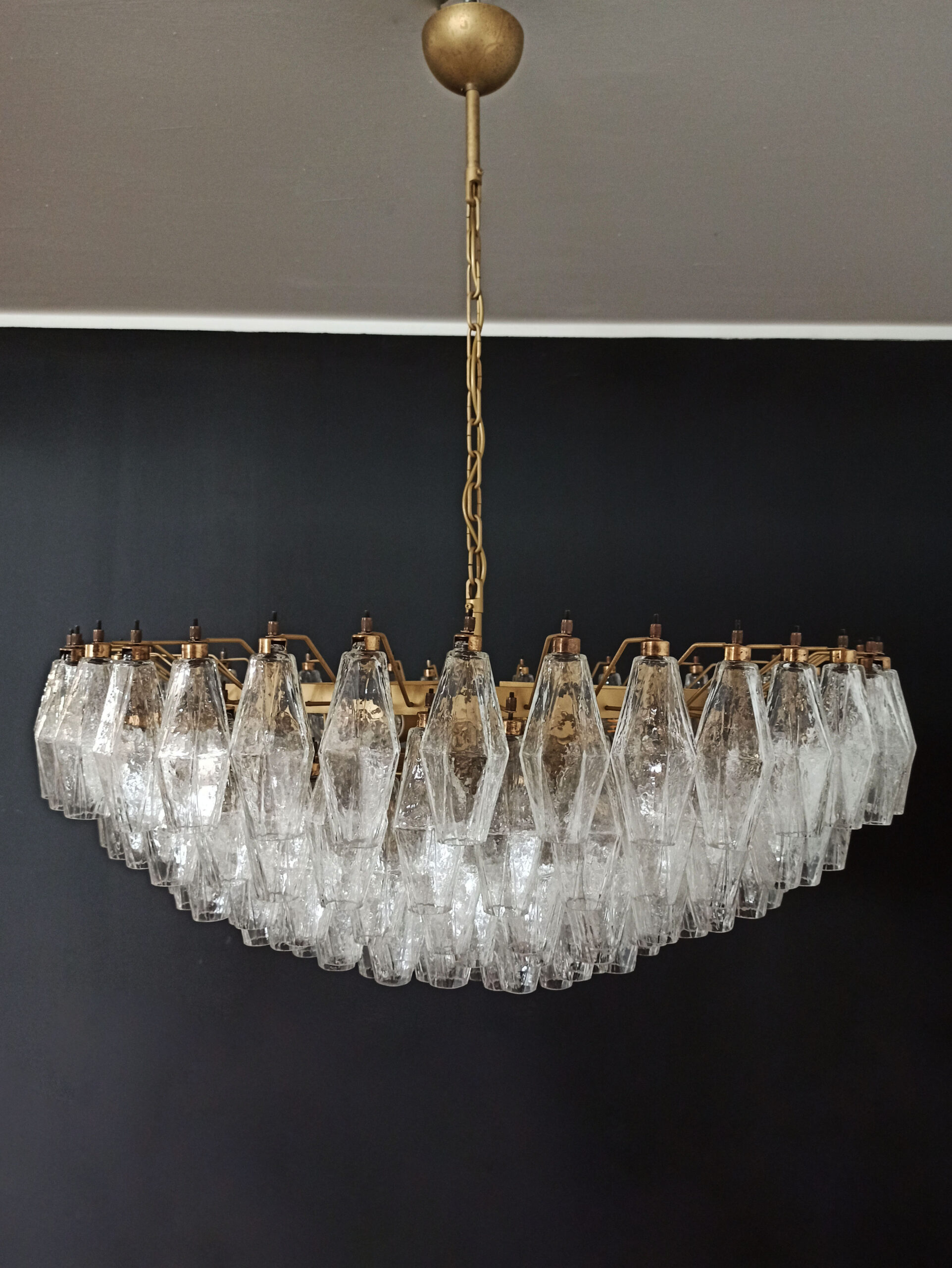 Handblown Murano glass — Poliedri Transparent