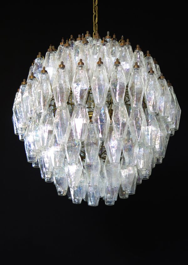 Handblown Murano glass — Poliedri Transparent