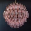 Handblown Murano glass — Poliedri Pink
