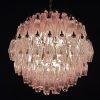 Handblown Murano glass — Poliedri Pink