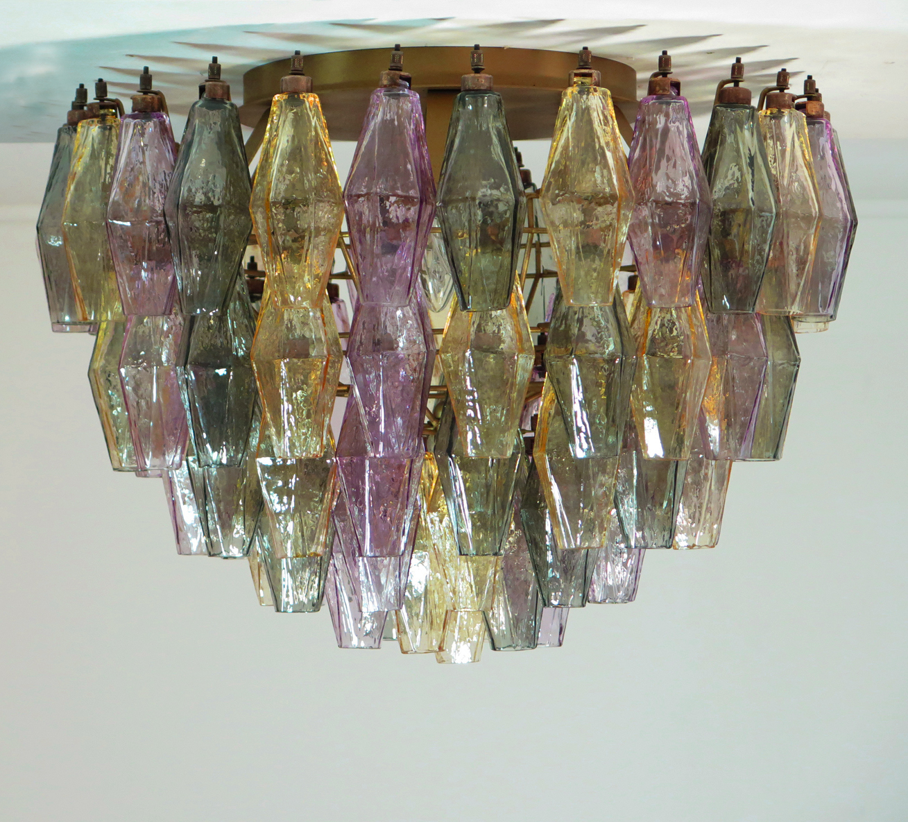 Handblown Murano glass — Poliedri Multicolour