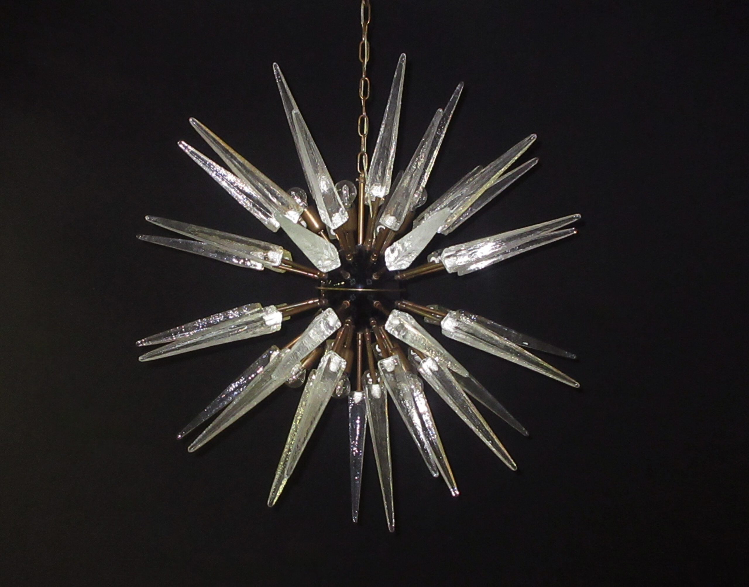 Handblown Murano glass — Sputnik Transparent