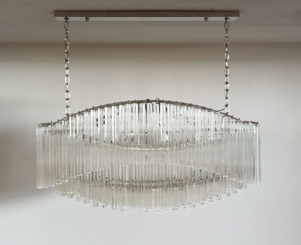 Handblown Murano glass — Quadriedri Transparent
