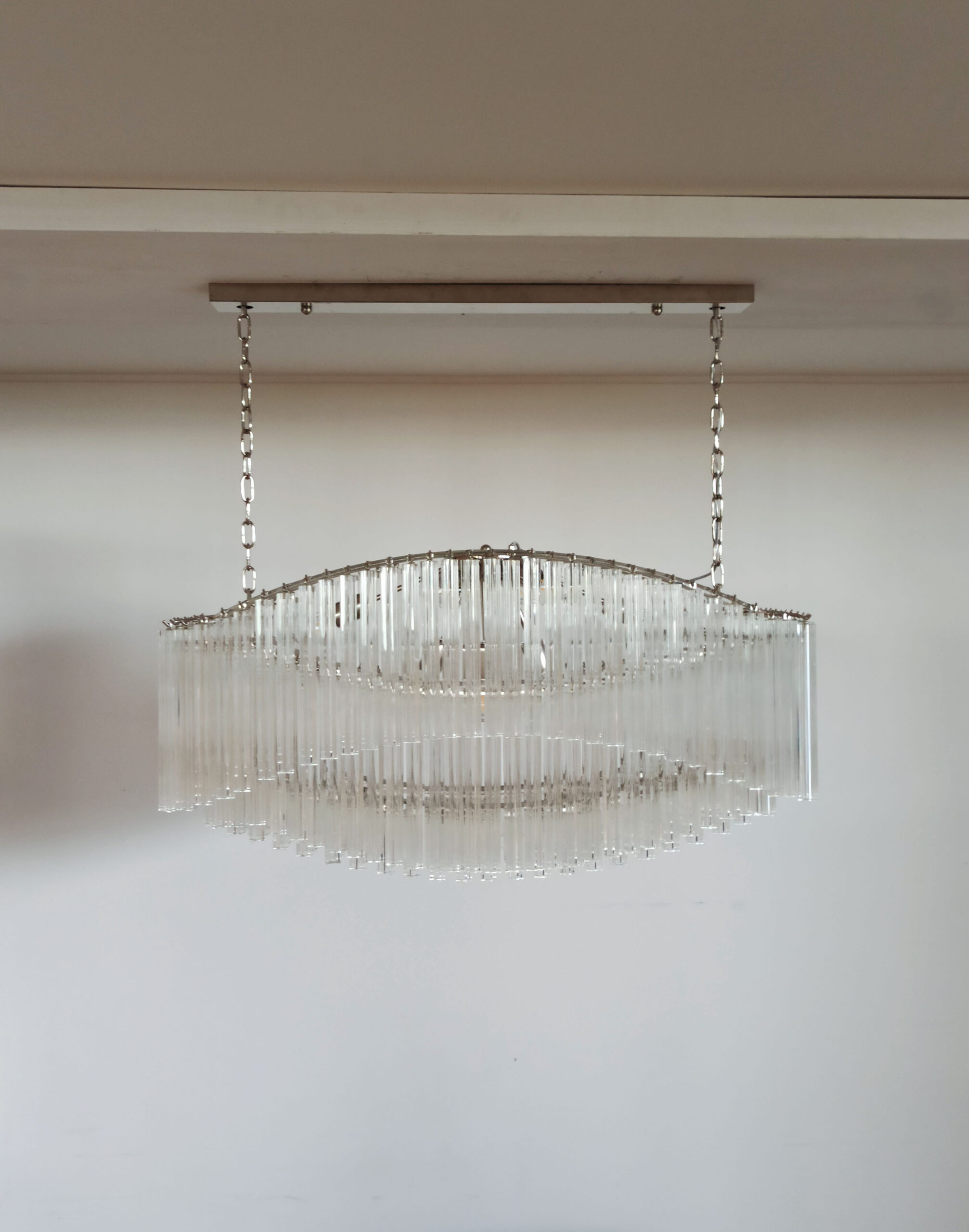 Handblown Murano glass — Quadriedri Transparent