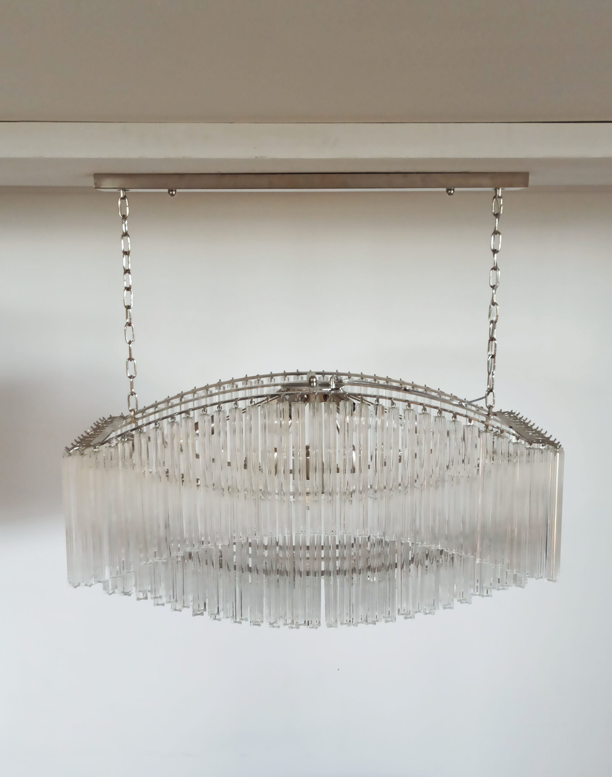 Handblown Murano glass — Quadriedri Transparent