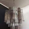 Handblown Murano glass — Tubular Smoked