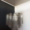 Handblown Murano glass — Tubular Smoked
