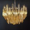 Handblown Murano glass — Triedri Amber