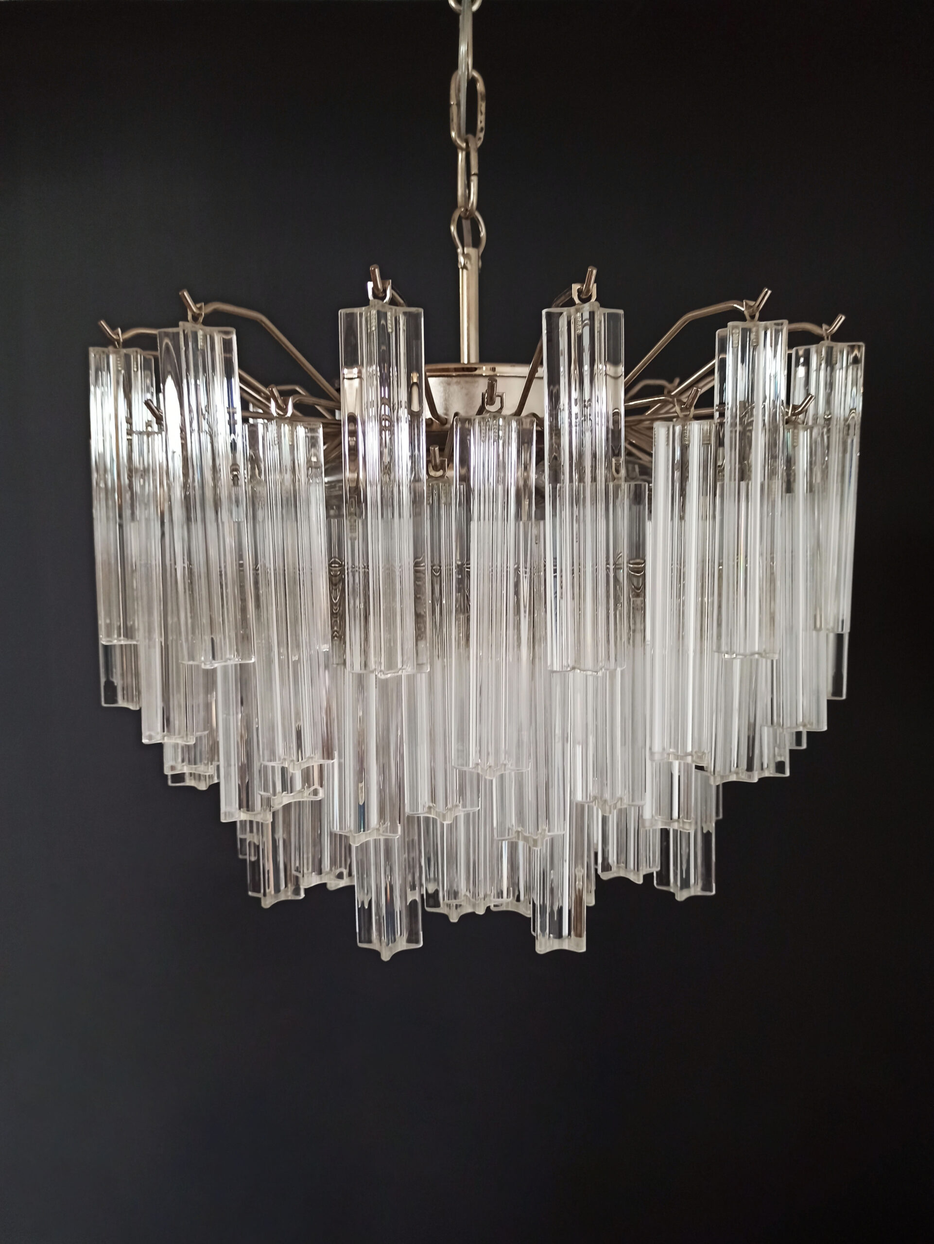 Handblown Murano glass — Quadriedri Transparent