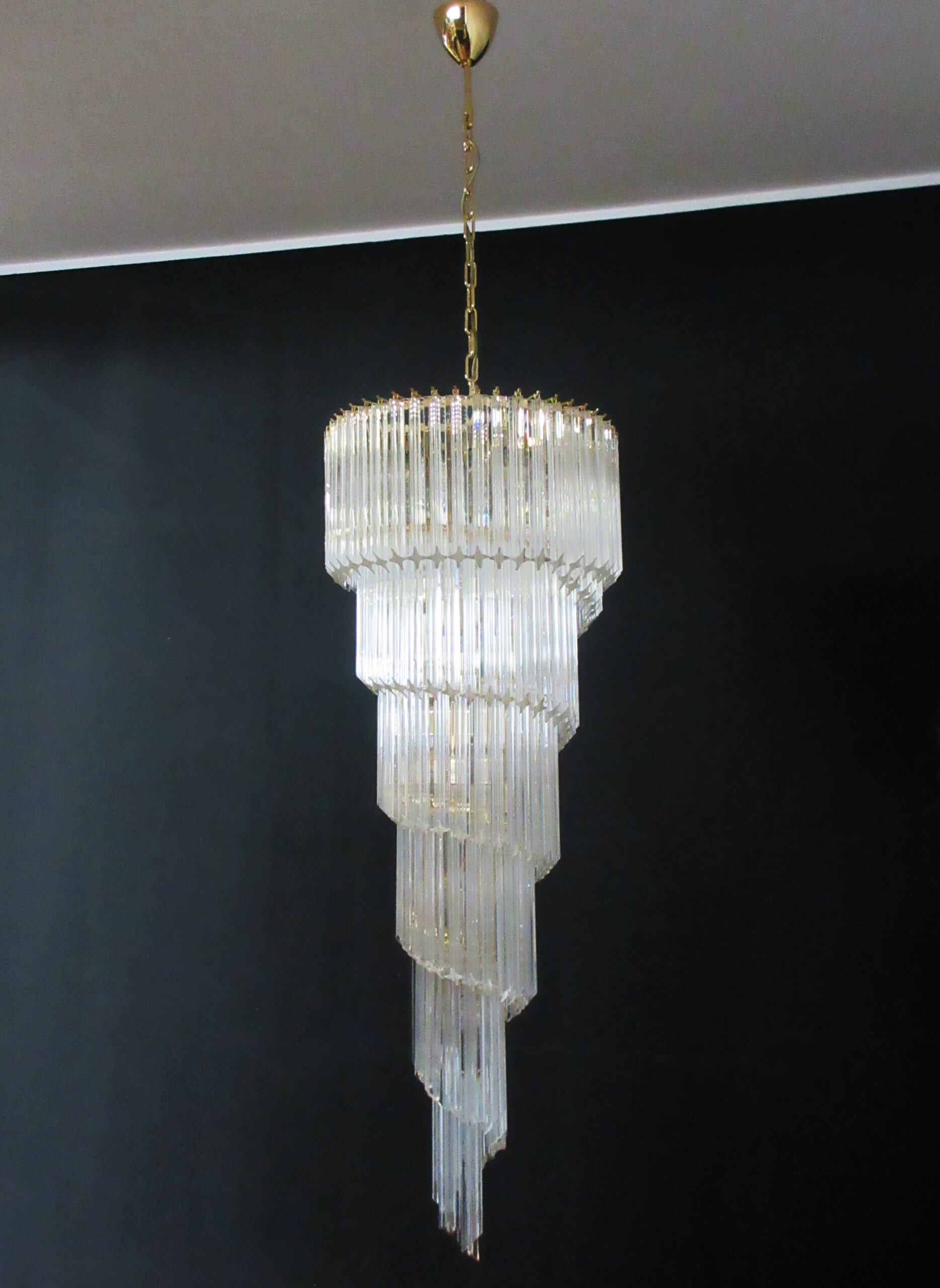 Handblown Murano glass — Quadriedri Transparent
