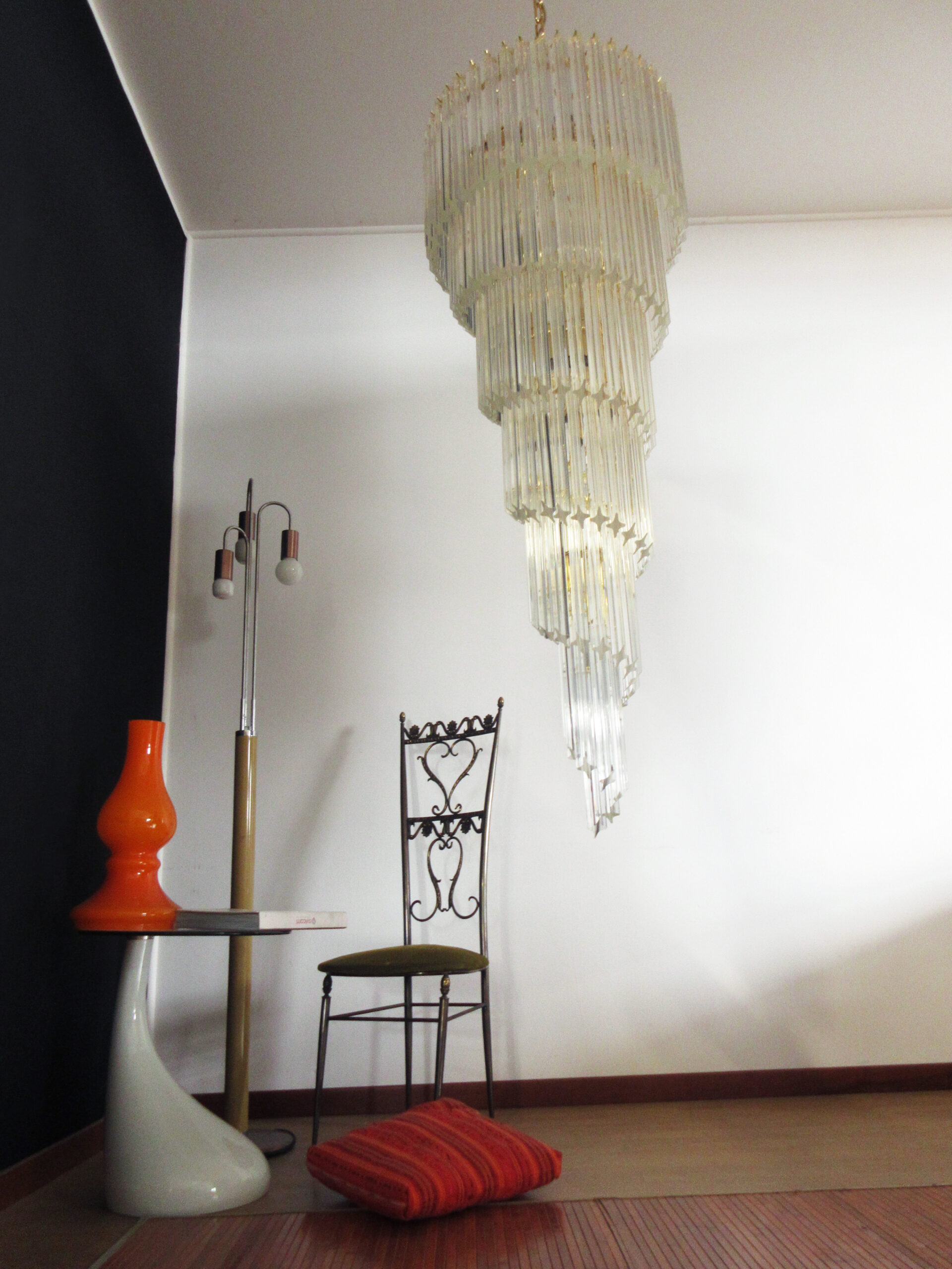 Handblown Murano glass — Quadriedri Transparent