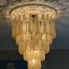 Amber Murano Drop Chandelier – 75 Glass Drops — additional view