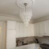 Transparent Murano Drop Chandelier – 52 Glass Drops — additional view 3