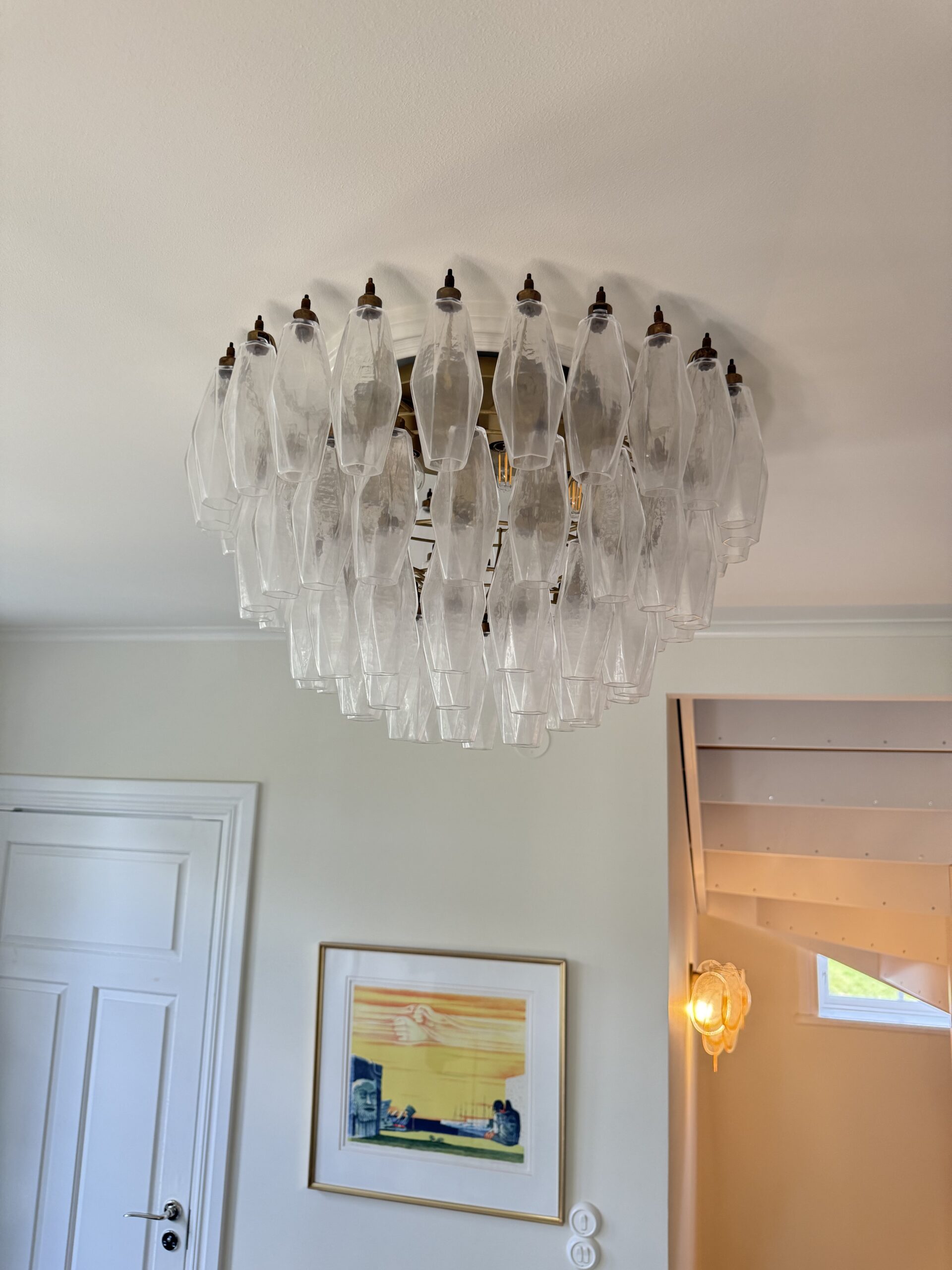 Murano Poliedri Ceiling Light – Carlo Scarpa Style — additional view 3