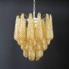 Handblown Murano glass — Drops Amber