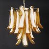 Handblown Murano glass — Petal Amber