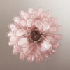 Pink Murano Petal Chandelier – 52 Glass Petals