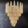 Handblown Murano glass — Drops Amber