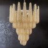 Amber Murano Drops Chandelier – 52 Glass Drops