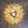 Amber Murano Drops Chandelier – 52 Glass Drops