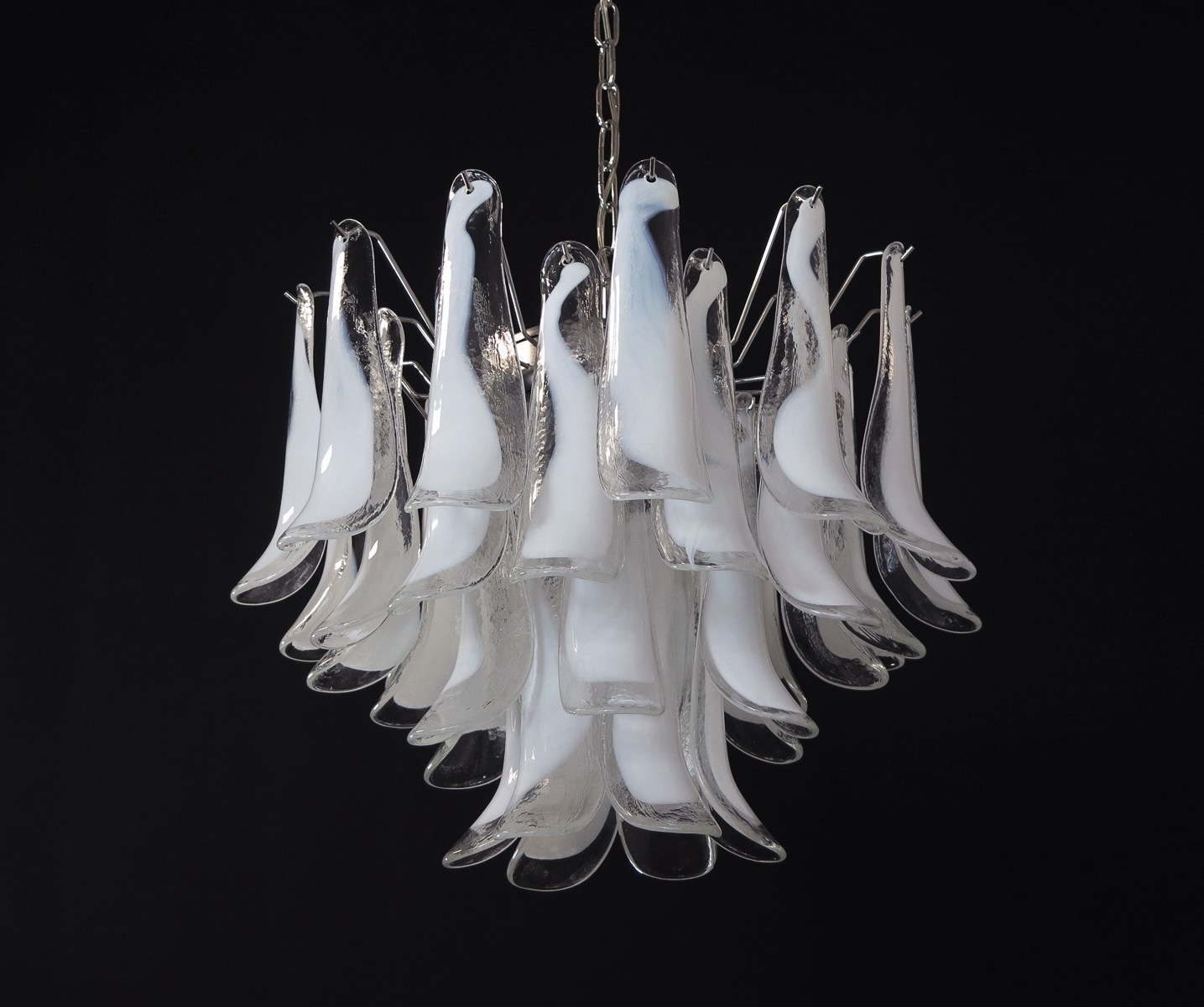 Handblown Murano glass — Petal Transparent