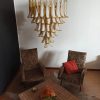 Handblown Murano glass — Petal Transparent