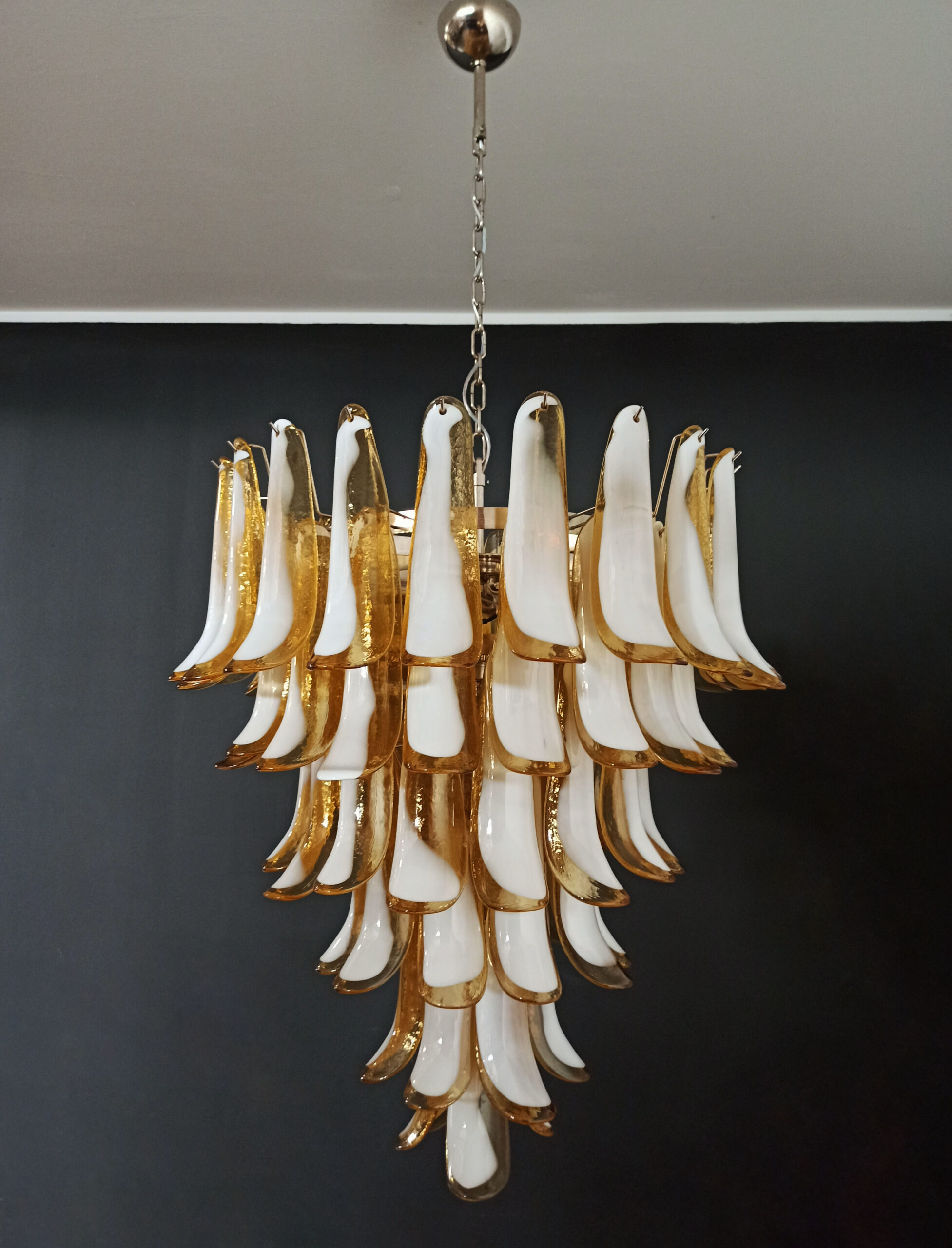 Handblown Murano glass — Petal Transparent