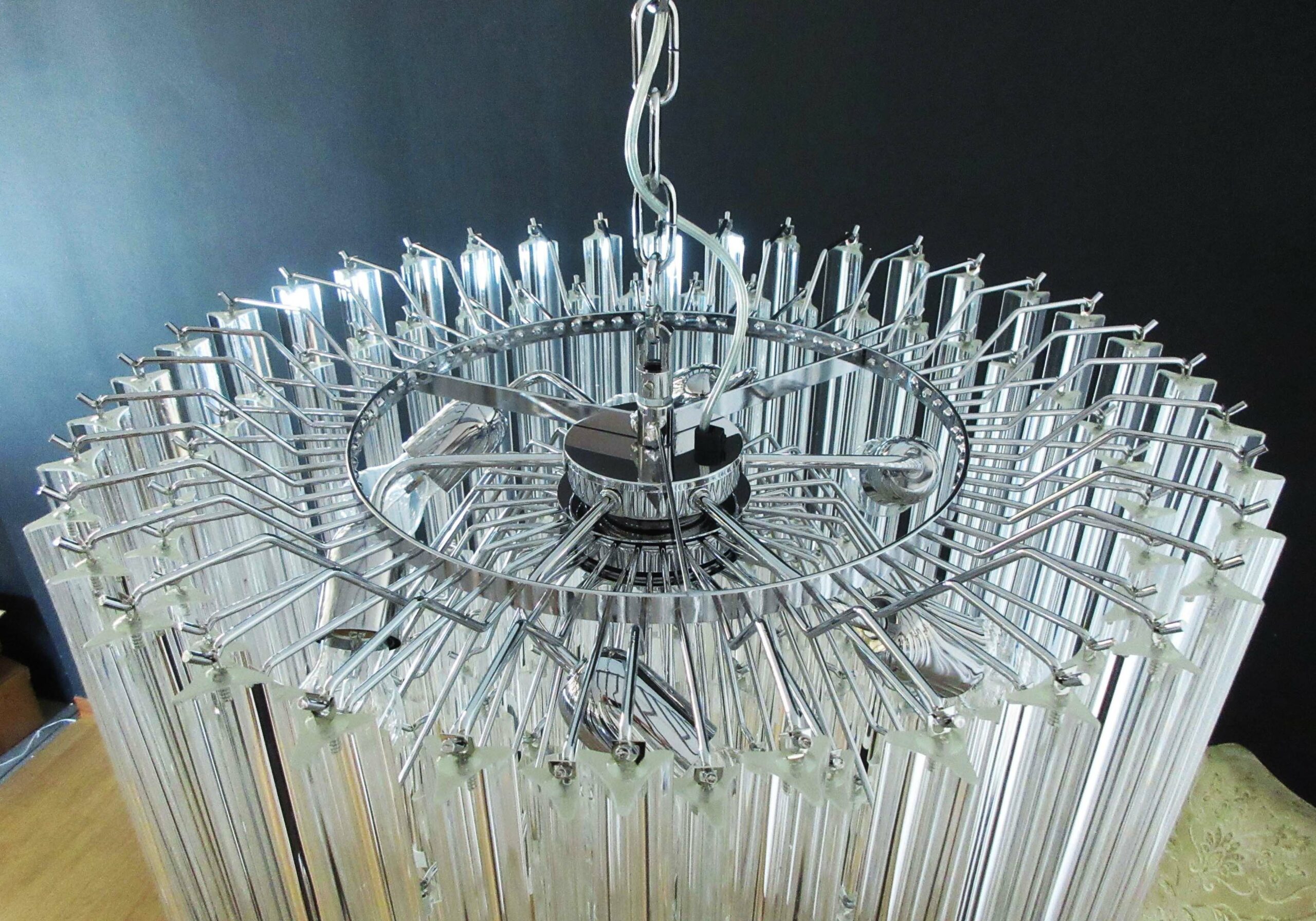 Handblown Murano glass — Triedri Transparent