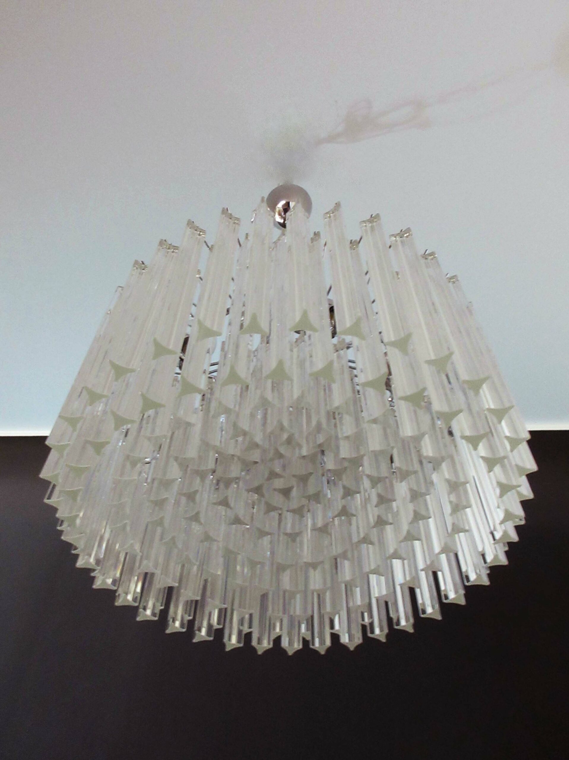 Handblown Murano glass — Triedri Transparent