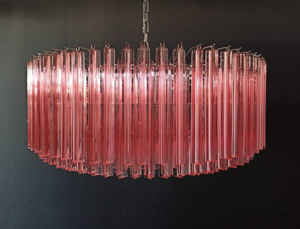 Handblown Murano glass — Triedri Pink