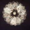 Transparent Murano Tubular Chandelier – 52 Glass Prisms