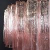 Handblown Murano glass — Tubular Pink