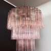 Handblown Murano glass — Tubular Pink