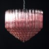 Handblown Murano glass — Quadriedri Pink