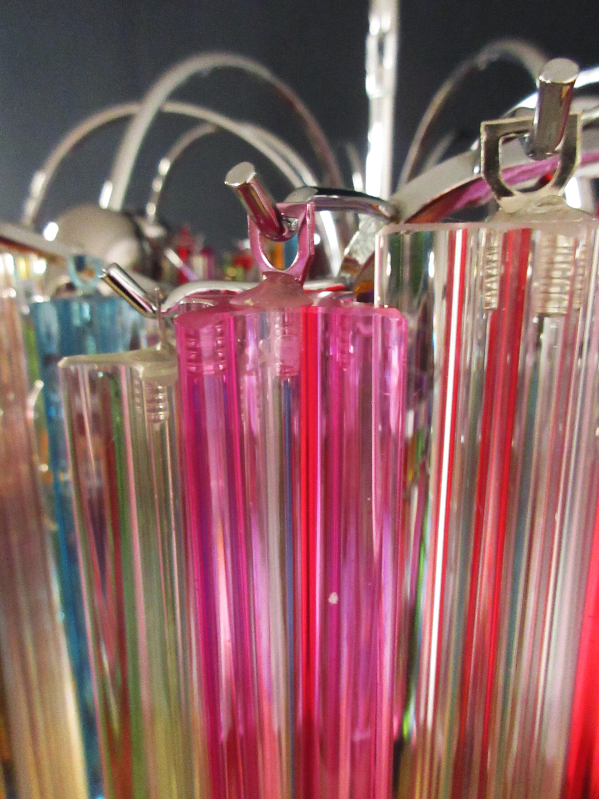 Handblown Murano glass — Quadriedri Multicolour