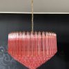 Handblown Murano glass — Quadriedri Amber/Gold