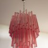 Handblown Murano glass — Triedri Pink